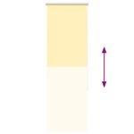 Casa si Gradina - Textile si covoare - Rulouri si jaluzele - Jaluza cu role opace galben 60x150 cm latime material 55,7 cm - Infinity.ro