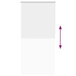 Casa si Gradina - Textile si covoare - Rulouri si jaluzele - Jaluza cu role opace alb 100x210 cm latime material 95,7 cm - Infinity.ro