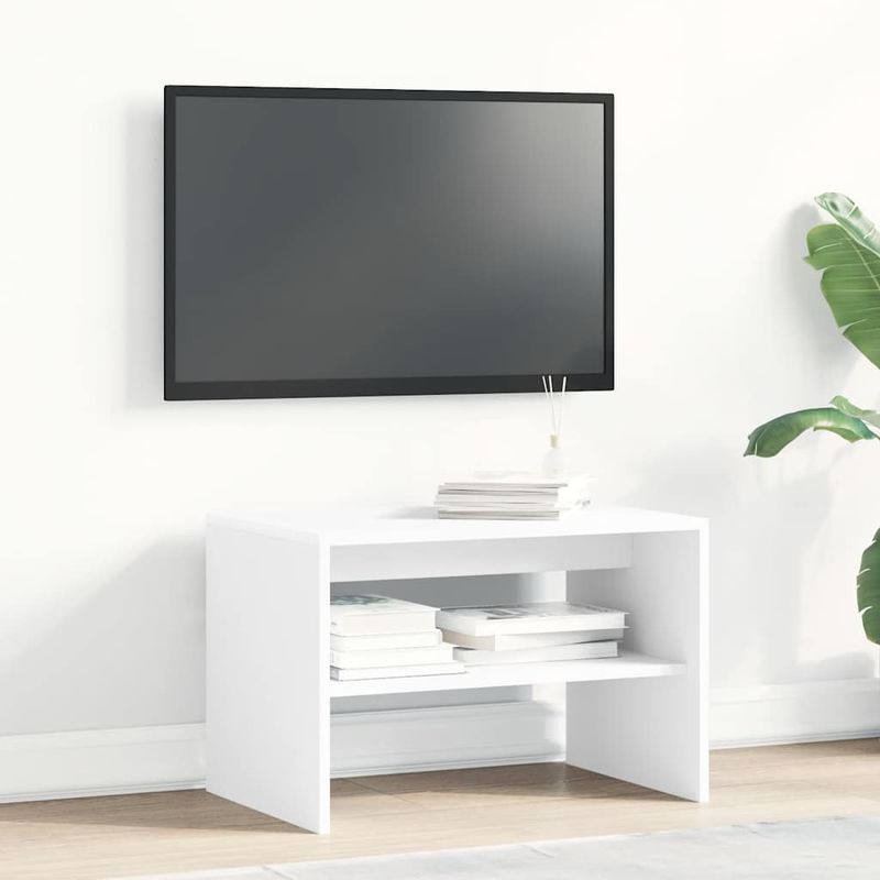 Casa si Gradina - Mobilier - Comode si corpuri - Comode - Dulap TV alb 60x40x40 cm lemn prelucrat - Infinity.ro