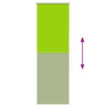 Casa si Gradina - Textile si covoare - Rulouri si jaluzele - Jaluza cu role opace 45x150 cm latime material 40,7 cm, frunze verzi - Infinity.ro