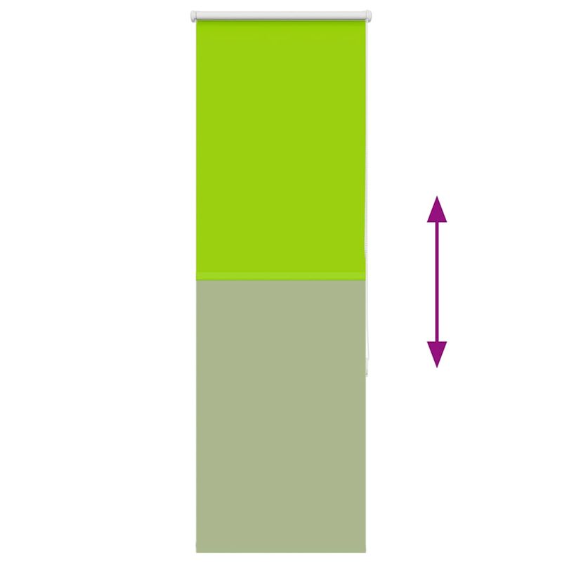 Casa si Gradina - Textile si covoare - Rulouri si jaluzele - Jaluza cu role opace 45x150 cm latime material 40,7 cm, frunze verzi - Infinity.ro