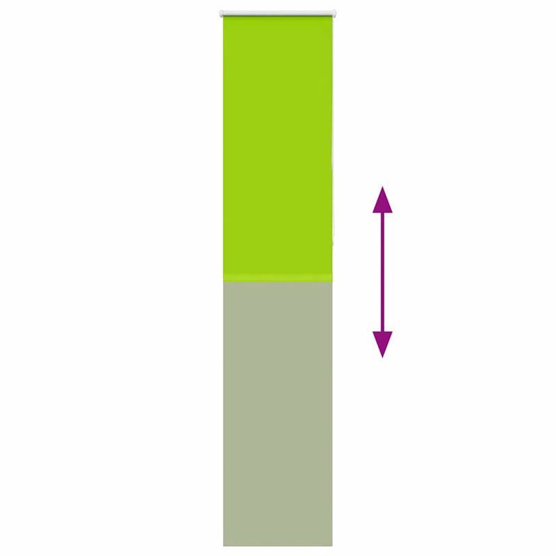 Casa si Gradina - Textile si covoare - Rulouri si jaluzele - Jaluza cu role opace 50x210 cm latime material 45,7 cm, frunze verzi - Infinity.ro