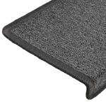 Casa si Gradina - Textile si covoare - Covoare - Covoare casa - Covorase scara 30 buc 65x21x4 cm gri inchis - Infinity.ro