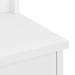 Casa si Gradina - Mobilier - Organizare si depozitare - Bancute - Arborele „SANDENS” alb 45x40x159,5 cm lemn masiv de pin - Infinity.ro