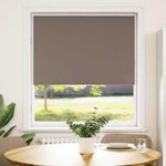 Casa si Gradina - Textile si covoare - Rulouri si jaluzele - Jaluza cu role opace cafea 100x150 cm latime tesatura 95,7 cm - Infinity.ro