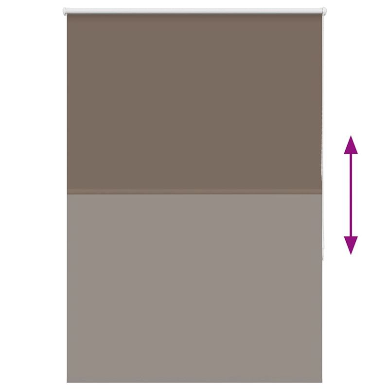 Casa si Gradina - Textile si covoare - Rulouri si jaluzele - Jaluza cu role opace cafea 100x150 cm latime tesatura 95,7 cm - Infinity.ro