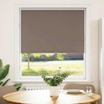 Casa si Gradina - Textile si covoare - Rulouri si jaluzele - Jaluza cu role opace cafea 100x130 cm latime tesatura 95,7 cm - Infinity.ro
