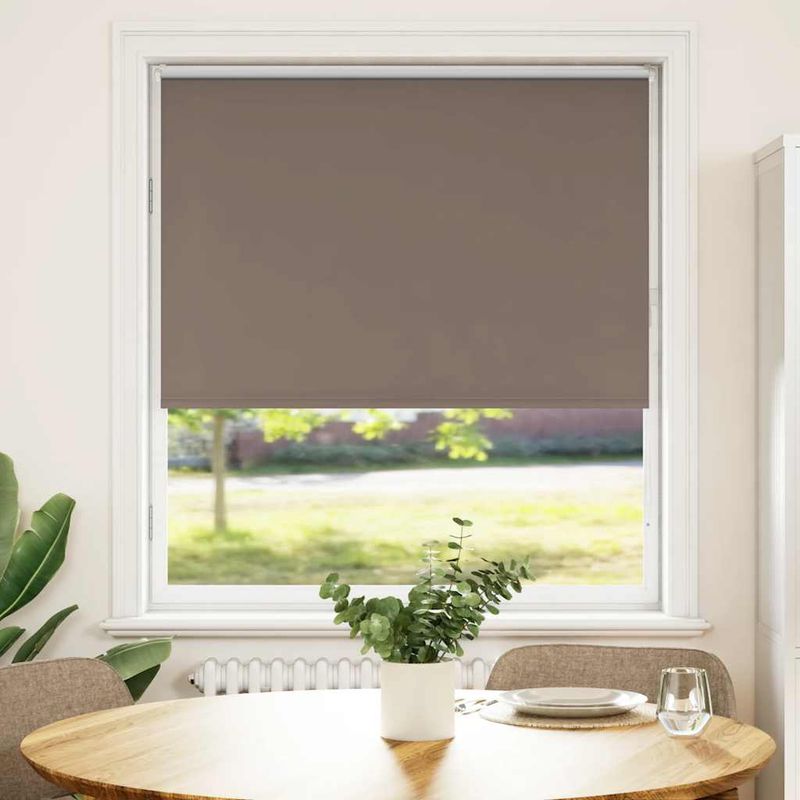 Casa si Gradina - Textile si covoare - Rulouri si jaluzele - Jaluza cu role opace cafea 100x130 cm latime tesatura 95,7 cm - Infinity.ro