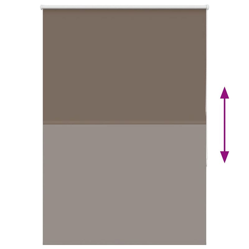 Casa si Gradina - Textile si covoare - Rulouri si jaluzele - Jaluza cu role opace cafea 100x130 cm latime tesatura 95,7 cm - Infinity.ro
