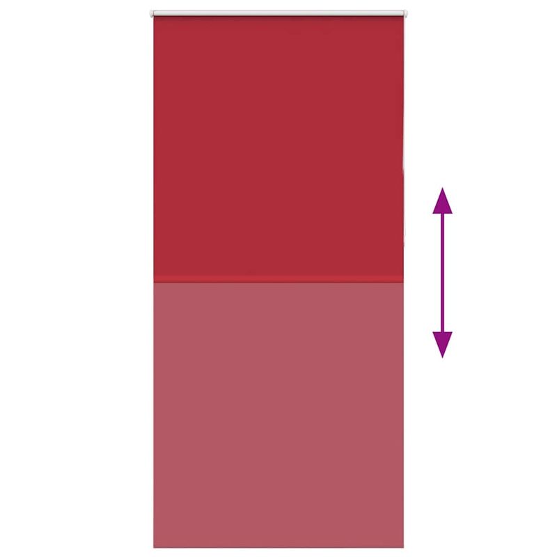 Casa si Gradina - Textile si covoare - Rulouri si jaluzele - Jaluza cu rola opaca Rosu 105x210 cm Latime material 100,7 cm - Infinity.ro