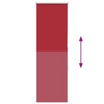 Casa si Gradina - Textile si covoare - Rulouri si jaluzele - Jaluza cu role opace Rosu 50x130 cm latime material 45,7 cm - Infinity.ro