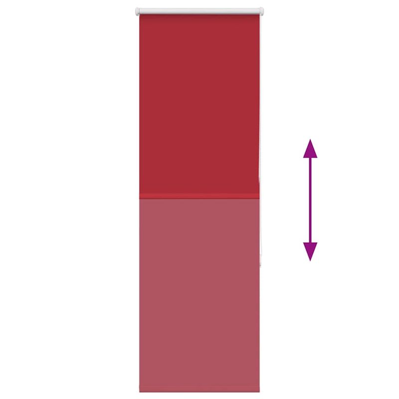 Casa si Gradina - Textile si covoare - Rulouri si jaluzele - Jaluza cu role opace Rosu 50x130 cm latime material 45,7 cm - Infinity.ro