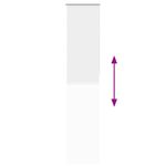 Casa si Gradina - Textile si covoare - Rulouri si jaluzele - Jaluza cu role opace alb 50x230 cm latime material 45,7 cm - Infinity.ro