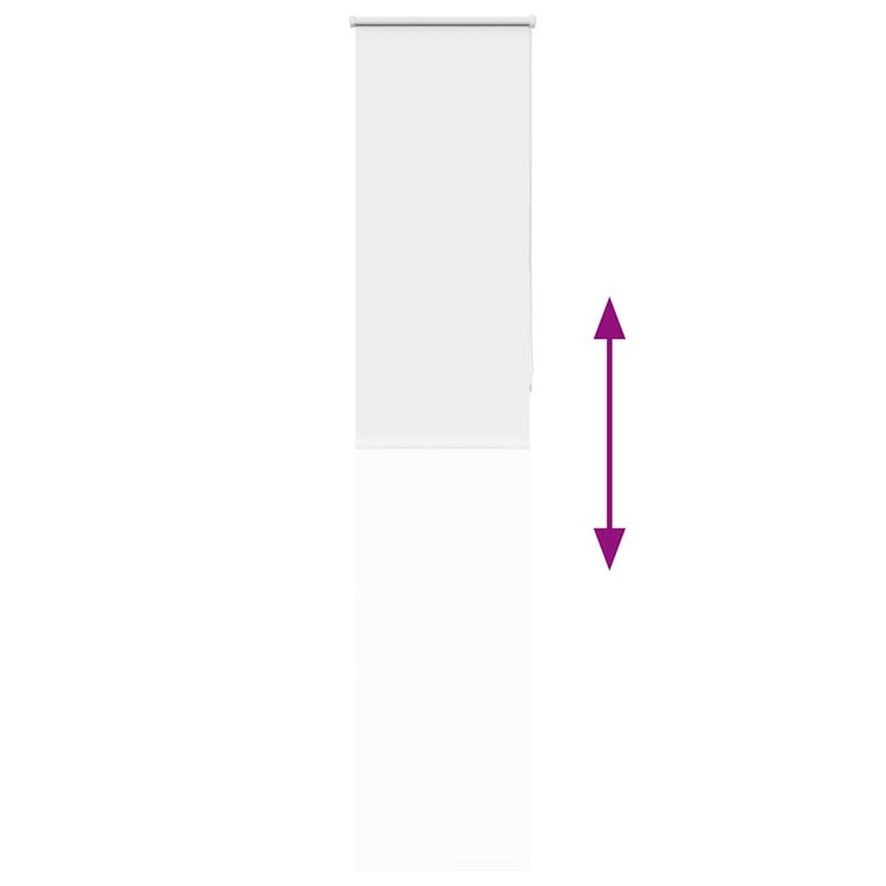 Casa si Gradina - Textile si covoare - Rulouri si jaluzele - Jaluza cu role opace alb 40x230 cm latime material 35,7 cm - Infinity.ro