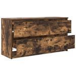 Casa si Gradina - Mobilier - Comode si corpuri - Comode - Comoda TV, stejar fumuriu, 100x35x54 cm, lemn compozit, lăţime 100 cm - Infinity.ro