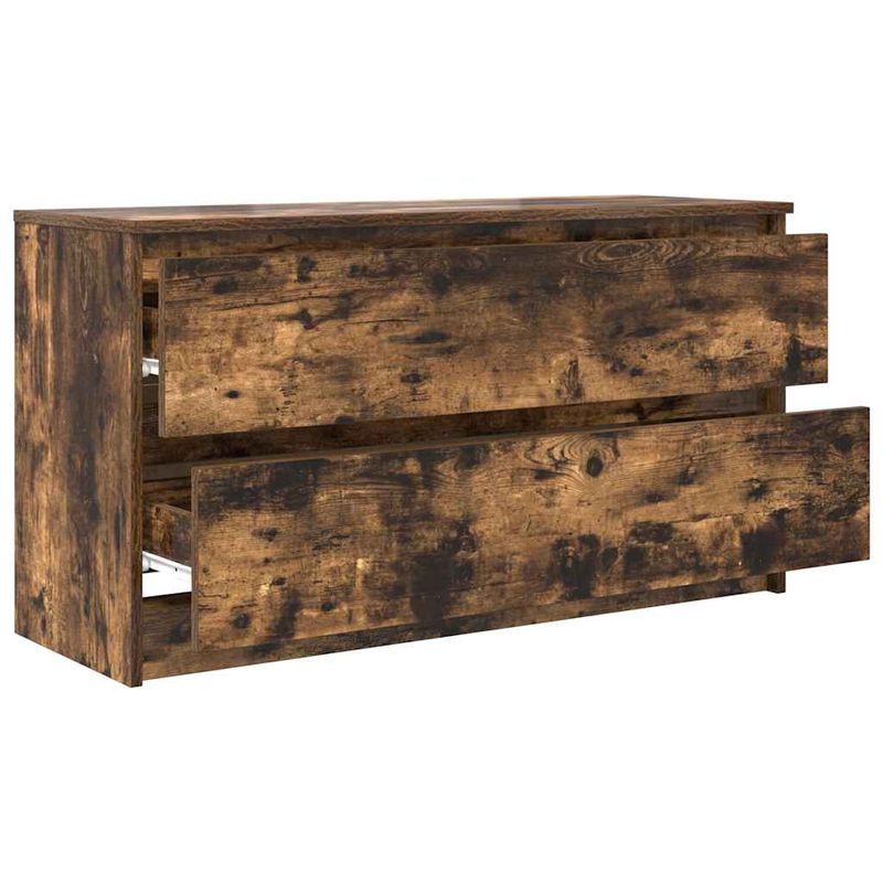 Casa si Gradina - Mobilier - Comode si corpuri - Comode - Comoda TV, stejar fumuriu, 100x35x54 cm, lemn compozit, lăţime 100 cm - Infinity.ro