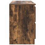 Casa si Gradina - Mobilier - Comode si corpuri - Comode - Comoda TV, stejar fumuriu, 100x35x54 cm, lemn compozit, lăţime 100 cm - Infinity.ro