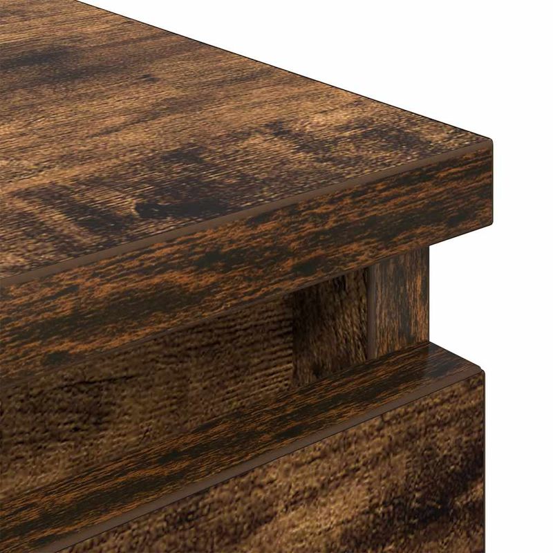 Casa si Gradina - Mobilier - Comode si corpuri - Comode - Comoda TV, stejar fumuriu, 100x35x54 cm, lemn compozit, lăţime 100 cm - Infinity.ro