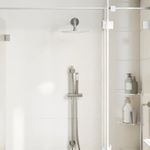 Casa si Gradina - Sanitare - Cazi si cabine de dus - Coloane si seturi de dus - Cap de dus cu ploaie rotunda din otel inoxidabil 304 25 cm - Infinity.ro
