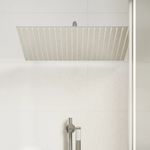 Casa si Gradina - Sanitare - Cazi si cabine de dus - Coloane si seturi de dus - Cap de dus cu ploaie din otel inoxidabil 304 50x50 cm patrat - Infinity.ro