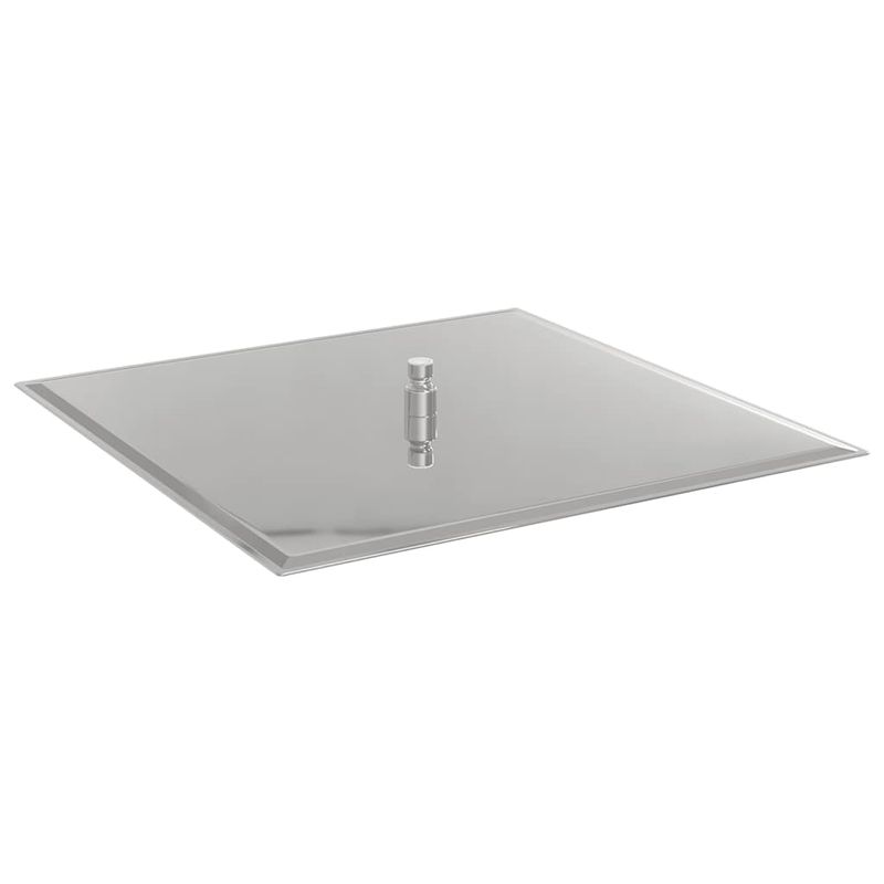 Casa si Gradina - Sanitare - Cazi si cabine de dus - Coloane si seturi de dus - Cap de dus cu ploaie din otel inoxidabil 304 50x50 cm patrat - Infinity.ro