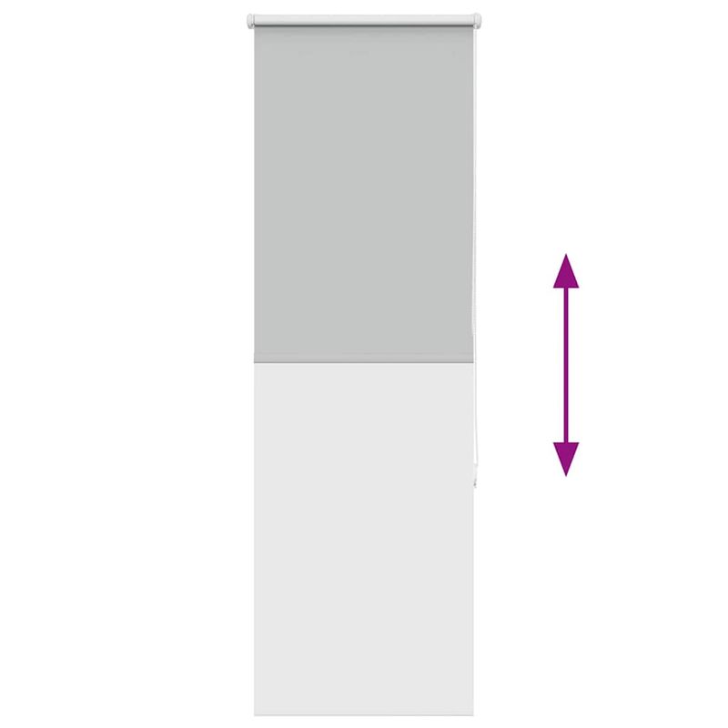 Casa si Gradina - Textile si covoare - Rulouri si jaluzele - Jaluza cu role opace 40x175 cm latime material 35,7 cm, gri deschis - Infinity.ro