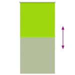 Casa si Gradina - Textile si covoare - Rulouri si jaluzele - Jaluza cu role opace 85x130 cm latime material 80,7 cm, frunze verzi - Infinity.ro