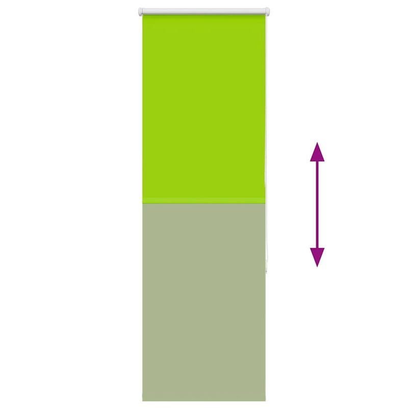 Casa si Gradina - Textile si covoare - Rulouri si jaluzele - Jaluza cu role opace 60x175 cm latime material 55,7 cm, frunze verzi - Infinity.ro