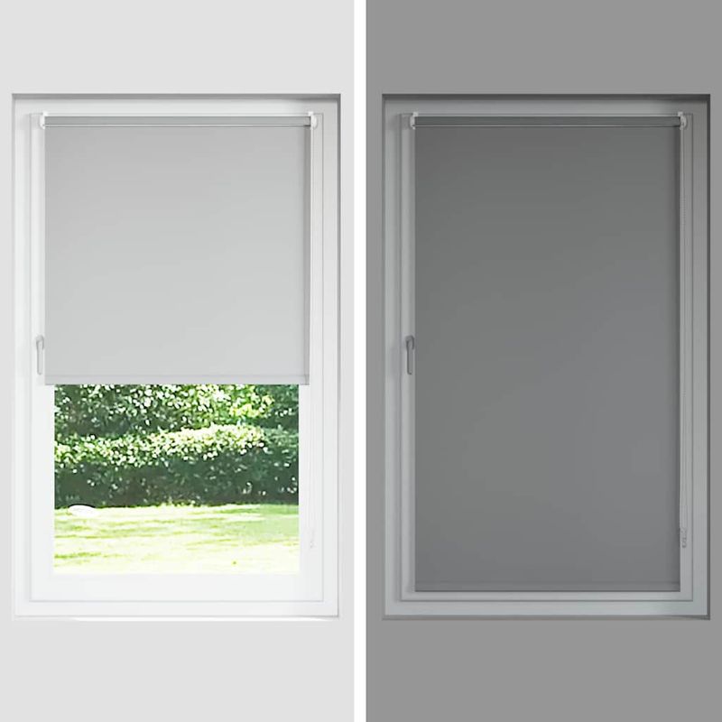 Casa si Gradina - Textile si covoare - Rulouri si jaluzele - Jaluza cu role opace 110x230 cm latime material 105,7 cm, marină - Infinity.ro