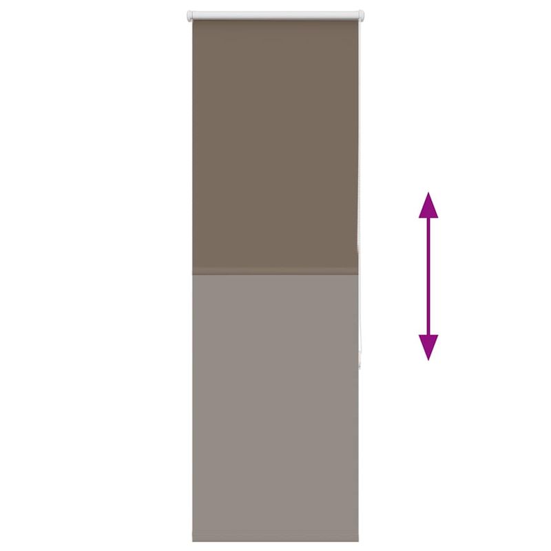 Casa si Gradina - Textile si covoare - Rulouri si jaluzele - Jaluza cu role opace cafea 40x130 cm latime material 35,7 cm - Infinity.ro