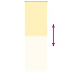 Casa si Gradina - Textile si covoare - Rulouri si jaluzele - Jaluza cu role opace Galben 65x210 cm latime material 60,7 cm - Infinity.ro