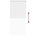 Casa si Gradina - Textile si covoare - Rulouri si jaluzele - Jaluza cu rola opaca alb 105x230 cm latime material 100,7 cm - Infinity.ro