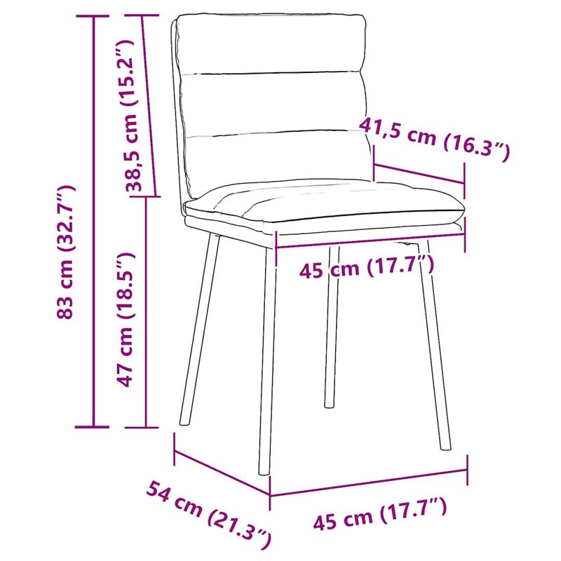 Casa si Gradina - Mobilier - Scaune si fotolii - Scaune - Scaune de bucatarie, 4 buc., gri inchis, catifea - Infinity.ro
