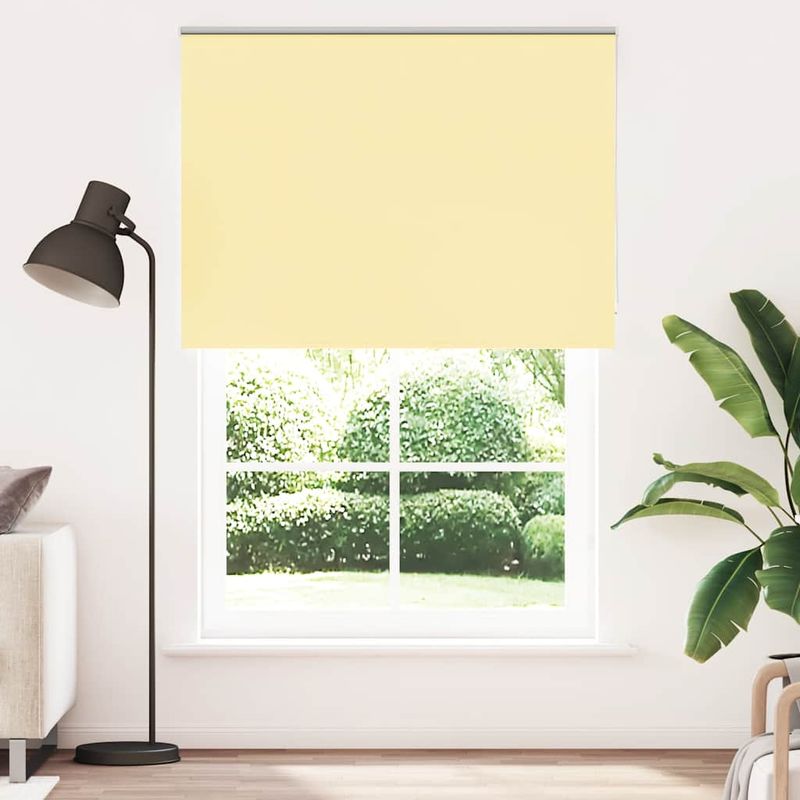 Casa si Gradina - Textile si covoare - Rulouri si jaluzele - Jaluza cu role opace galben 155x230 cm Latime material 151,6 cm - Infinity.ro