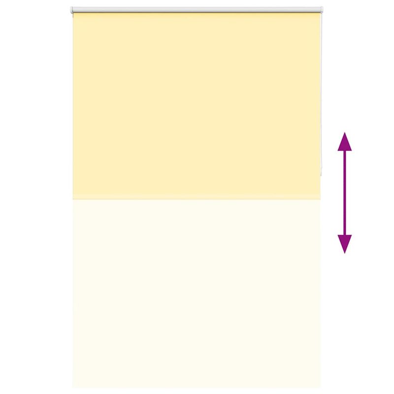 Casa si Gradina - Textile si covoare - Rulouri si jaluzele - Jaluza cu role opace galben 155x230 cm Latime material 151,6 cm - Infinity.ro