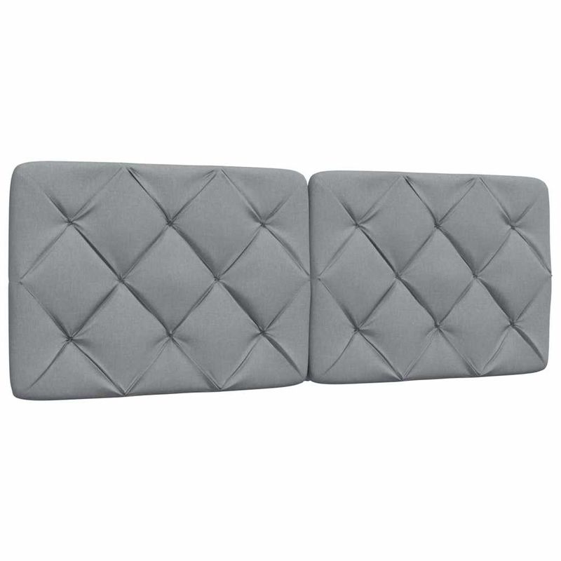 Casa si Gradina - Mobilier - Paturi si accesorii - Paturi - Cadru de pat cu LED fara saltea Gri deschis 140x190 cm Material - Infinity.ro