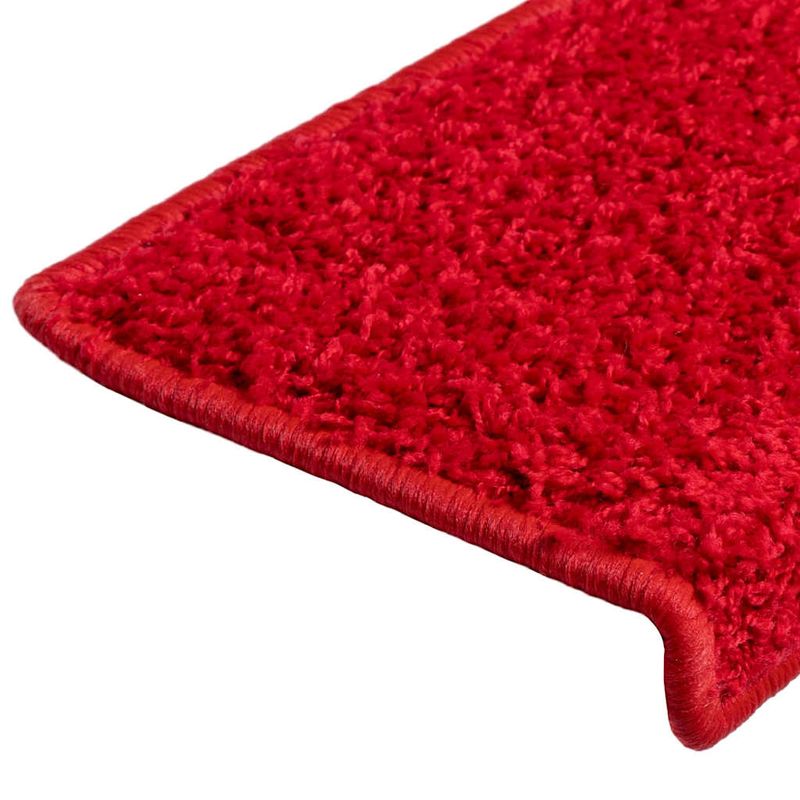 Casa si Gradina - Textile si covoare - Covoare - Covoare casa - Covorase scara 30 buc 65x21x4 cm rosu - Infinity.ro