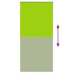 Casa si Gradina - Textile si covoare - Rulouri si jaluzele - Jaluza cu role opace 110x230 cm latime material 105,7 cm, frunze verzi - Infinity.ro