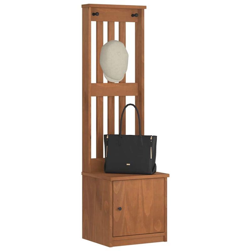 Casa si Gradina - Mobilier - Organizare si depozitare - Bancute - Arborele „SANDENS” 45x40x159,5 cm din lemn masiv de pin - Infinity.ro