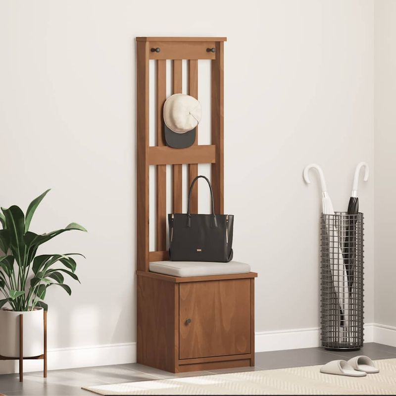 Casa si Gradina - Mobilier - Organizare si depozitare - Bancute - Arborele „SANDENS” 45x40x159,5 cm din lemn masiv de pin - Infinity.ro