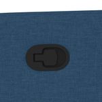 Ingrijire personala si Cosmetice - Sanatate si wellness - Articole wellness - Fotolii de masaj - Fotoliu de masaj rabatabil cu ridicare, albastru, textil - Infinity.ro