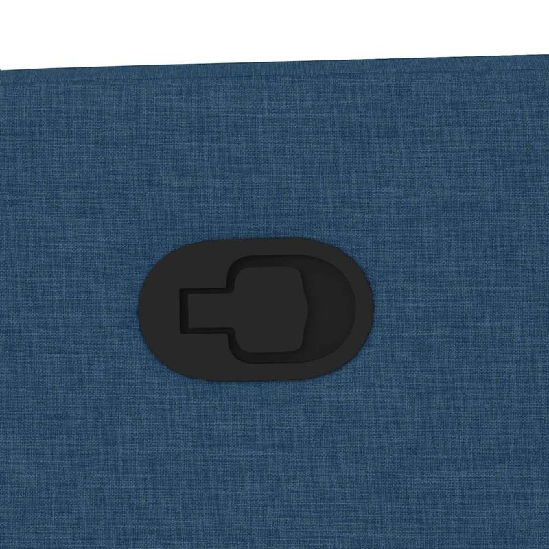 Ingrijire personala si Cosmetice - Sanatate si wellness - Articole wellness - Fotolii de masaj - Fotoliu de masaj rabatabil cu ridicare, albastru, textil - Infinity.ro