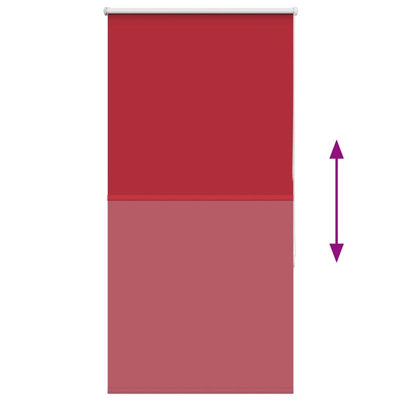 Casa si Gradina - Textile si covoare - Rulouri si jaluzele - Jaluza cu role opace Rosu 65x150 cm latime material 60,7 cm - Infinity.ro