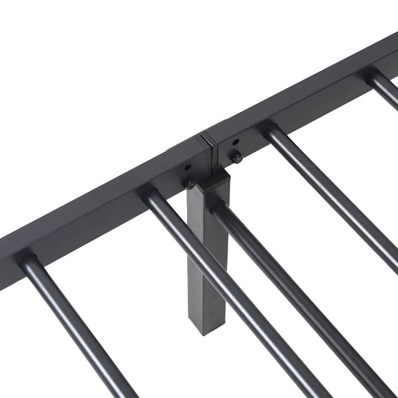 Casa si Gradina - Mobilier - Paturi si accesorii - Paturi - Cadru de pat fara saltea Pliabil Negru 90x190 cm Otel - Infinity.ro