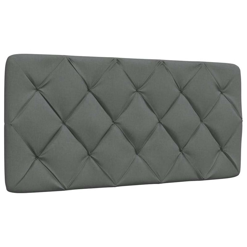 Casa si Gradina - Mobilier - Paturi si accesorii - Paturi - Cadru de pat fara saltea, gri inchis, 100x200 cm, textil - Infinity.ro