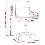 Casa si Gradina - Mobilier - Scaune si fotolii - Scaune - Scaune de sufragerie, 2 buc., verde inchis, catifea - Infinity.ro