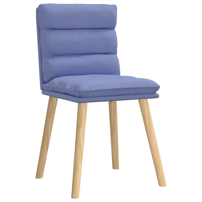 Casa si Gradina - Mobilier - Scaune si fotolii - Scaune - Scaune de sufragerie 6 buc tesatura Jeans Blue - Infinity.ro