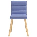 Casa si Gradina - Mobilier - Scaune si fotolii - Scaune - Scaune de sufragerie 6 buc tesatura Jeans Blue - Infinity.ro