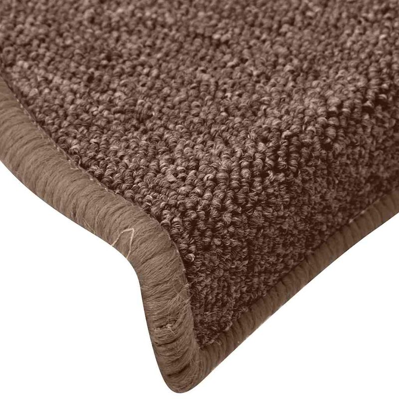 Casa si Gradina - Textile si covoare - Covoare - Covoare casa - Covorase scara 30 buc maro 65x24x4 cm - Infinity.ro