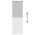 Casa si Gradina - Textile si covoare - Rulouri si jaluzele - Jaluza cu role opace 50x150 cm latime material 45,7 cm, gri deschis - Infinity.ro